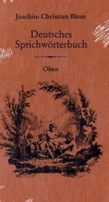 Deutsches Sprichwörterbuch - Blum, Joachim Chr.