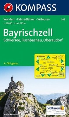 KOMPASS Wanderkarte Bayrischzell