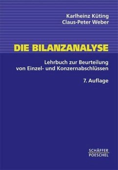 Die Bilanzanalyse - Küting, Karlheinz; Weber, Claus-Peter