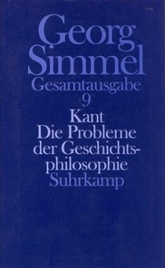 Kant / Gesamtausgabe 9 - Simmel, Georg