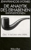 Die Analytik des Erhabenen, Kant-Lektionen