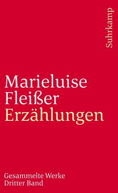 Gesammelte Werke III. Gesammelte Erzählungen - Fleißer, Marieluise