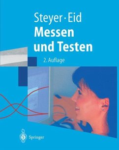 Messen und Testen - Steyer, Rolf;Eid, Michael