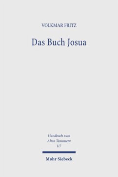 Das Buch Josua / Das Buch Josua / Handbuch zum Alten Testament Reihe 1, 7 - Fritz, Volkmar