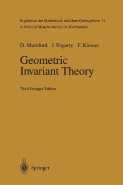 Geometric Invariant Theory - Mumford, David;Fogarty, John;Kirwan, Frances