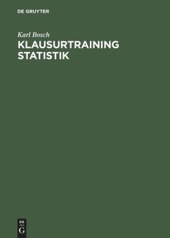 Klausurtraining Statistik - Bosch, Karl