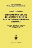 Steuern und Staatsfinanzen während der Industrialisierung Europas