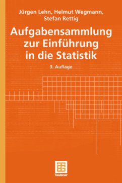 Aufgabensammlung zur Einführung in die Statistik - Lehn, Jürgen;Wegmann, Helmut;Rettig, Stefan