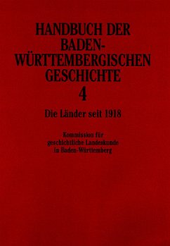 Handbuch der Baden-Württembergischen Geschichte (Handbuch der Baden-Württembergischen Geschichte, Bd. 4) / Handbuch der baden-württembergischen Geschichte Bd.4