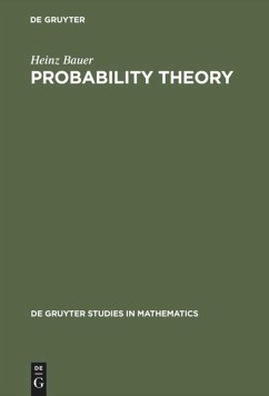 Probability Theory - Bauer, Heinz