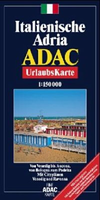 ADAC Karte Italienische Adria