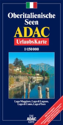 ADAC Karte Oberitalienische Seen