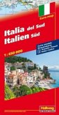 Hallwag Straßenkarte Italien Süd. Italia del Sud. Italy Soth. Italie du Sud