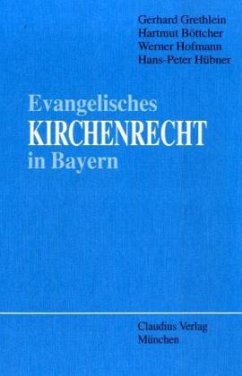 Cover Evangelisches Kirchenrecht in Bayern