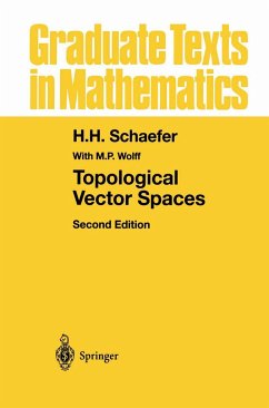 Topological Vector Spaces - Schaefer, H.H.