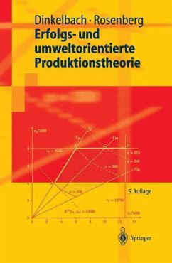 Erfolgs- und umweltorientierte Produktionstheorie - Dinkelbach, Werner;Rosenberg, Otto