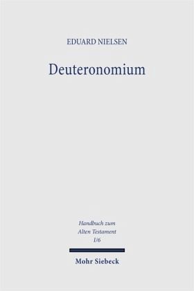 Deuteronomium / Deuteronomium / Handbuch zum Alten Testament Reihe 1, 6