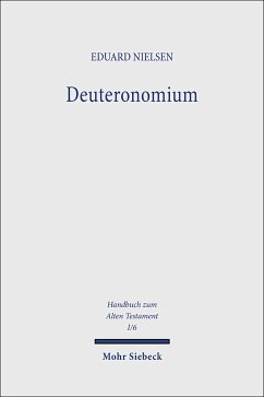 Cover Deuteronomium / Handbuch zum Alten Testament Reihe 1, 6