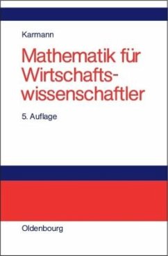 Cover Mathematik für Wirtschaftswissenschaftler