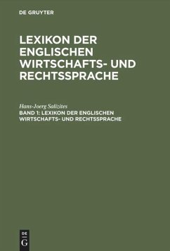 English-Deutsch - Salízites, Hans-Joerg