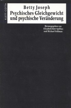 Psychisches Gleichgewicht und psychische Veränderung - Joseph, Betty