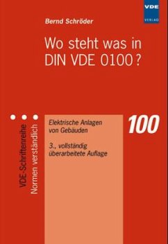 Wo steht was in DIN VDE 0100 - Schröder, Bernd