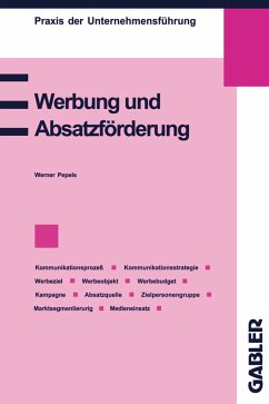 Werbung und Absatzförderung - Pepels, Werner