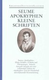 Apokryphen, Kleine Schriften, Gedichte, Übersetzungen / Werke 2
