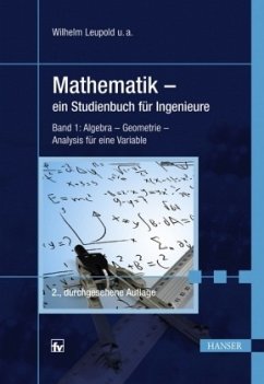 Cover Algebra - Geometrie - Analysis für eine Variable / Mathematik, ein Studienbuch für Ingenieure Bd.1