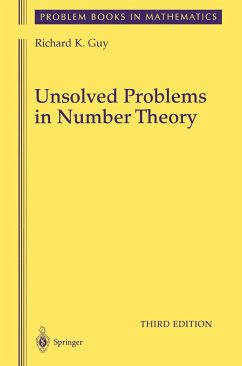 Unsolved Problems in Number Theory - Guy, Richard K.