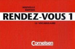 Cover Le Vocabulaire / Rendez-vous, Nouvelle Edition Tl.1