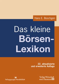 Das kleine Börsen-Lexikon - Büschgen, Hans E.