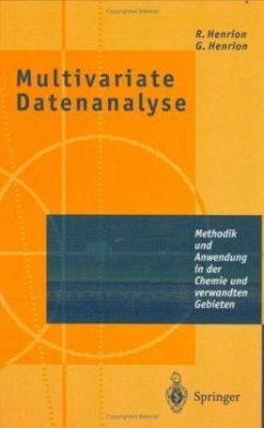 Multivariate Datenanalyse, m. Diskette (8,9 cm) - Henrion, Rene; Henrion, Günter