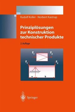 Prinziplösungen zur Konstruktion technischer Produkte - Koller, Rudolf;Kastrup, Norbert
