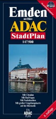 ADAC StadtPlan Emden mit Hinte