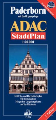 ADAC StadtPlan Paderborn mit Bad Lippspringe