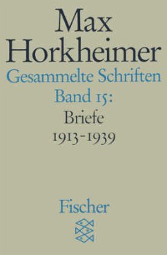 Gesammelte Schriften - Horkheimer, Max