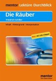 Friedrich Schiller: Die Räuber - Buch mit Info-Klappe