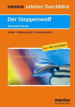 Hermann Hesse 'Der Steppenwolf' - Zierlinger, Ursula