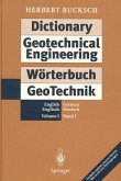 Englisch-Deutsch / Wörterbuch GeoTechnik 1