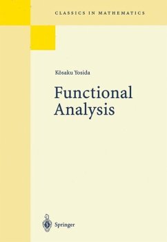 Functional Analysis - Yosida, Kôsaku