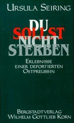 Du sollst nicht sterben - Seiring, Ursula