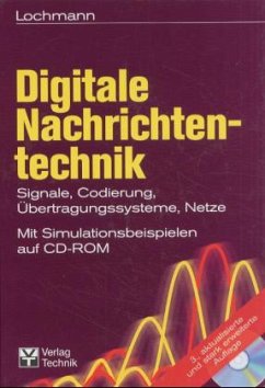 Digitale Nachrichtentechnik, m. CD-ROM - Lochmann, Dietmar