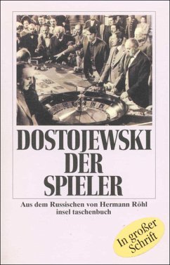 Der Spieler, Großdruck - Dostojewskij, Fjodor M.