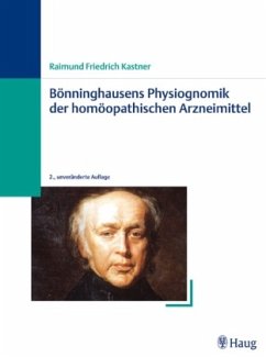 Cover Bönninghausens Physiognomik der homöopathischen Arzneimittel