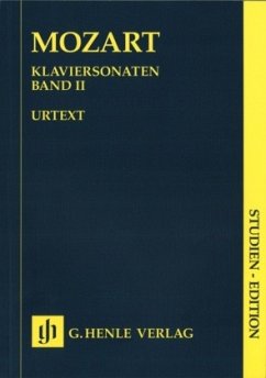 Klaviersonaten, Studien-Edition - Wolfgang Amadeus Mozart - Klaviersonaten, Band II