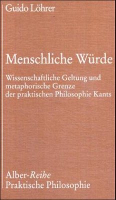 Cover Menschliche Würde