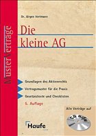 Die kleine AG, m. CD-ROM - Vortmann, Jürgen
