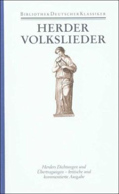 Cover Volkslieder, Übertragungen, Dichtungen / Werke Bd.3