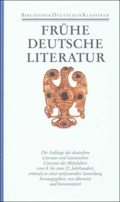 Cover Frühe deutsche Literatur und lateinische Literatur in Deutschland 800-1150